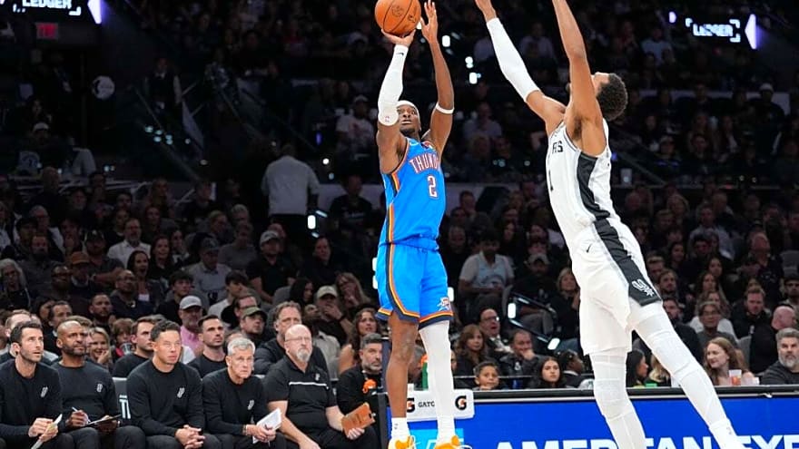Thunder withstand Spurs rally in Western Conference finals rematch