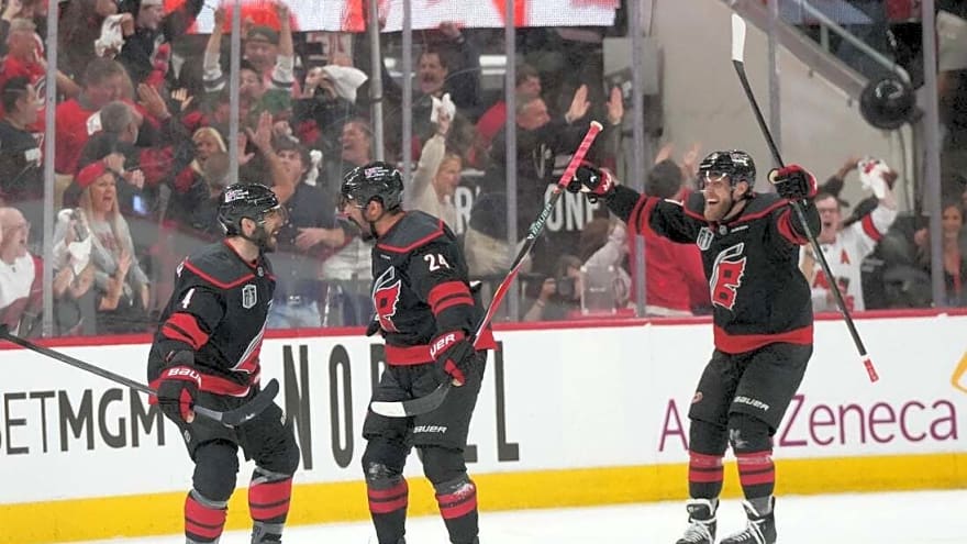 Canes head to Vegas with new life after late rally in Game 2