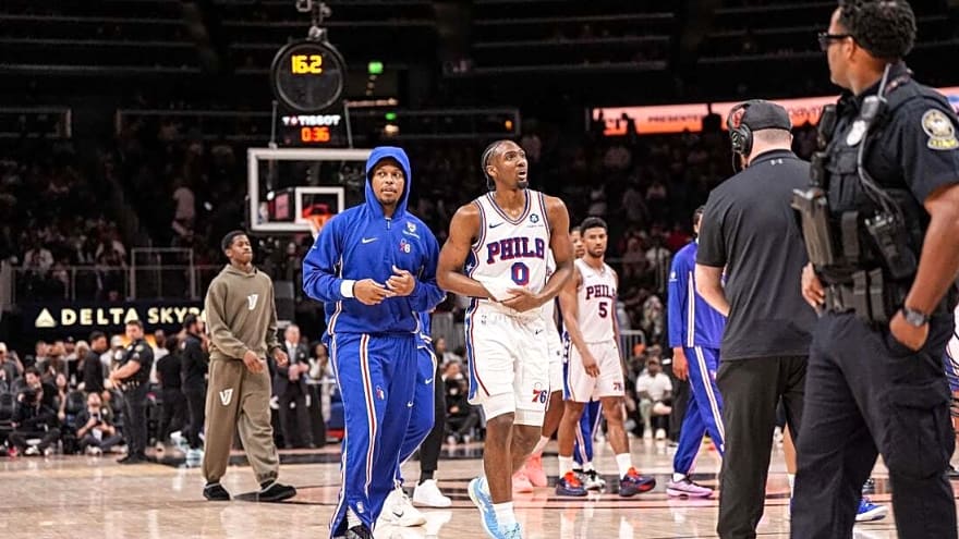 76ers’ Tyrese Maxey (finger tendon) out at least 3 weeks