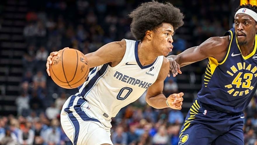 Grizzlies rookies provide spark in blowout of Pacers