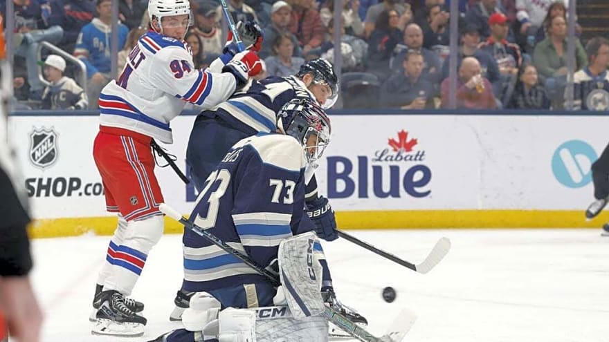 Blue Jackets keep rolling at Rangers' expense