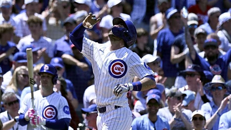 MLB roundup: Cubs belt 8 homers, pound Padres 23-3