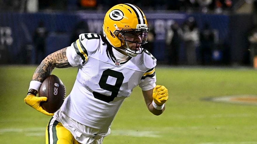 Packers, WR Christian Watson agree to 4-year, $110.5M deal