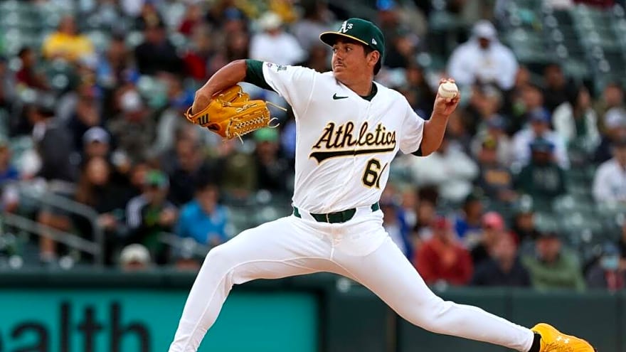 Gage Jump, A's aim to regroup in opener against Cubs