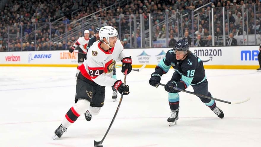 Shane Pinto, Senators showcase offense in win over Kraken