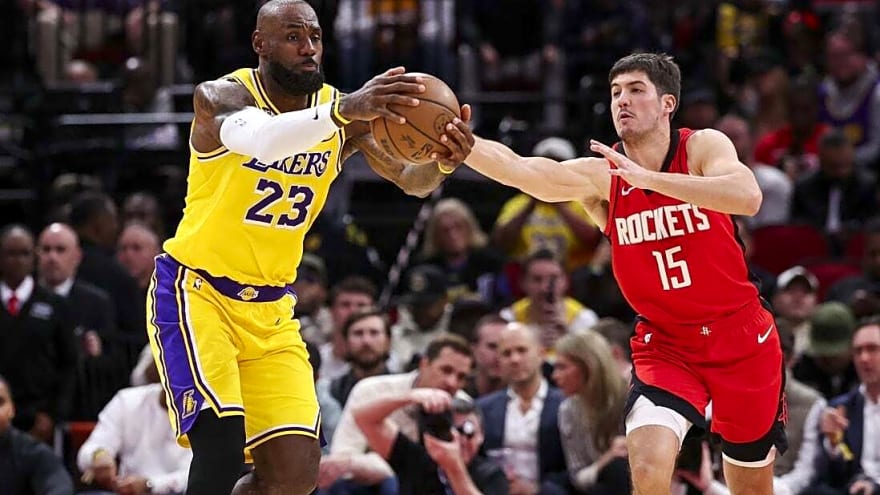 Luka Doncic puts up 36 as Lakers power past Rockets