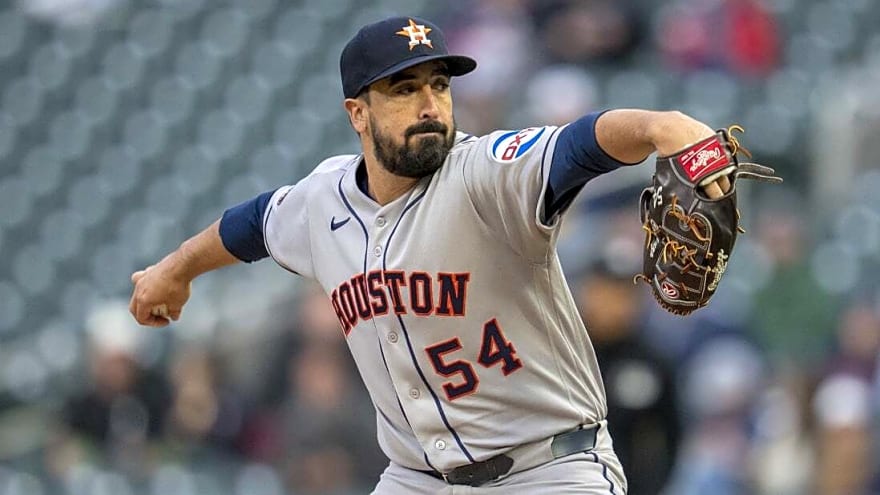 After combined no-hitter vs. Rangers, Astros strive for fifth straight win