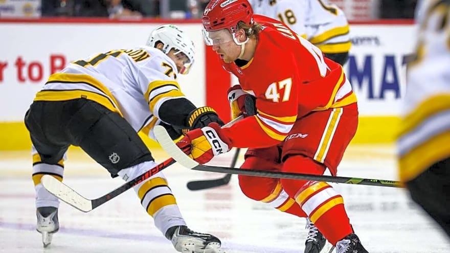 Connor Zary pots OT power-play goal as Flames squeak by Bruins