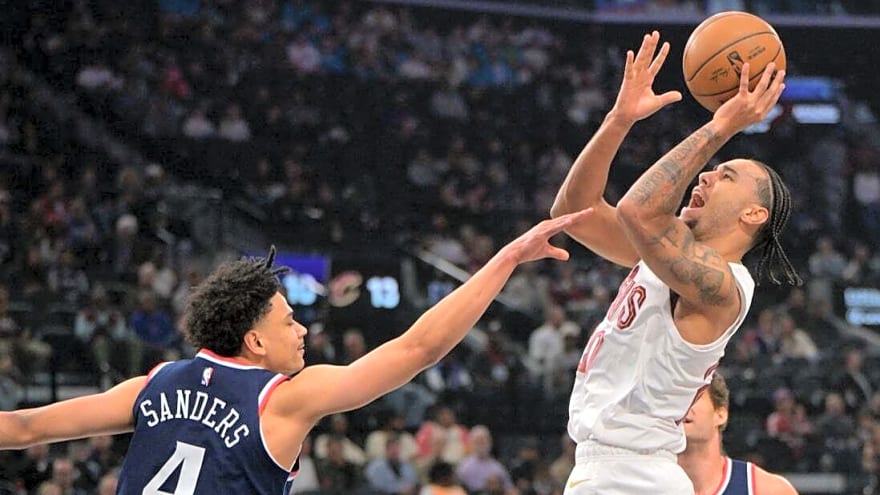 Day after James Harden trade, Cavs demolish Clippers