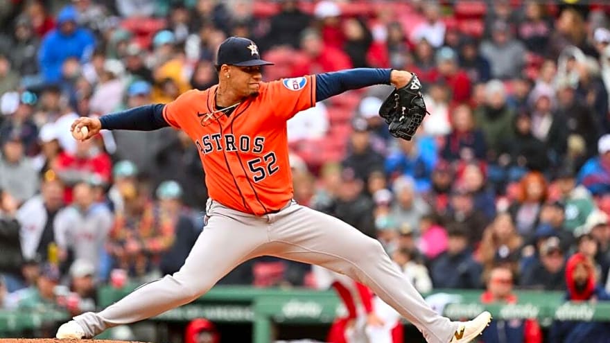 Astros find momentum going into series against reigning champion Dodgers
