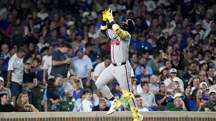 Braves, closing in on another NL East title, face Cubs
