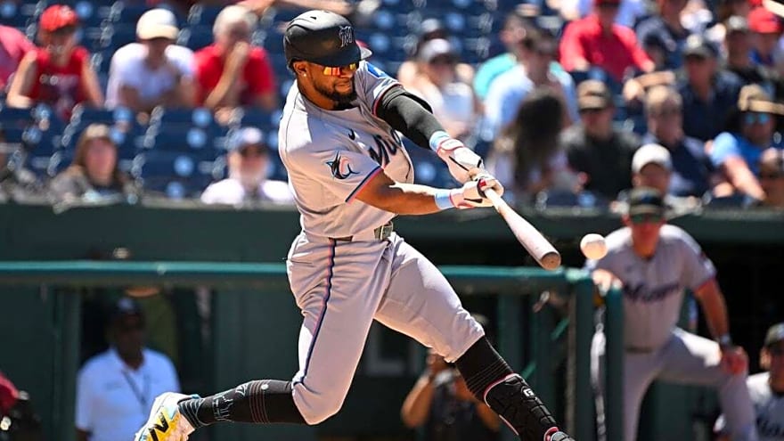 Marlins riding momentum into series against struggling Rays