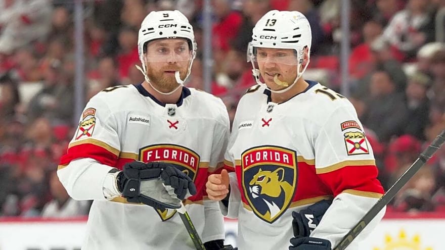 Panthers rebound from drubbing a day earlier to top Caps