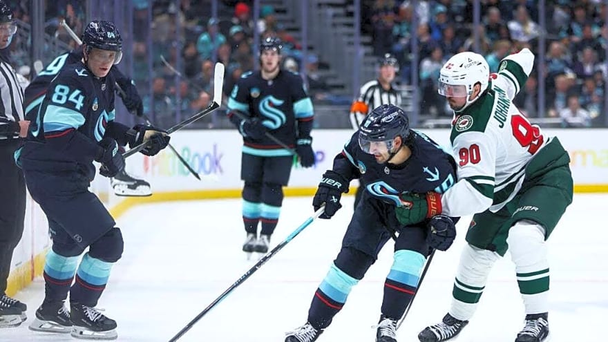Wild blow lead but beat Kraken in OT on Mats Zuccarello goal