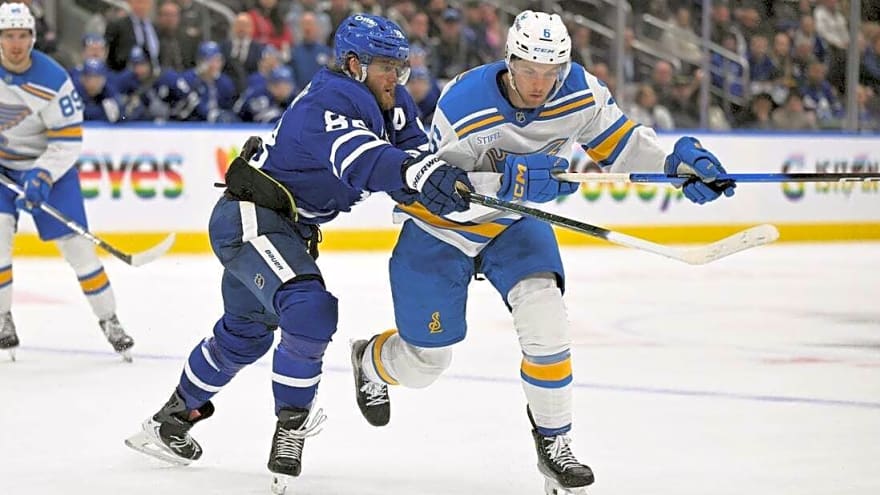 Blues, Leafs finding late-season success despite minimal playoff odds