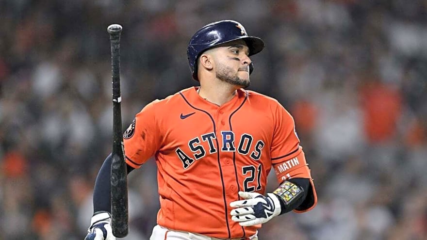 With Yainer Diaz back, Astros chase series win vs. Tigers