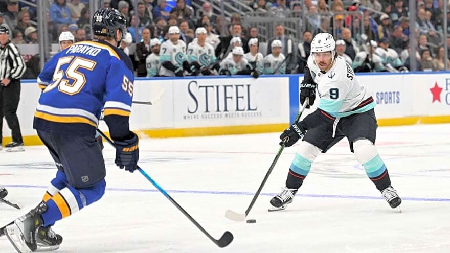 Kraken out for redemption as they wrap up season series with Blues