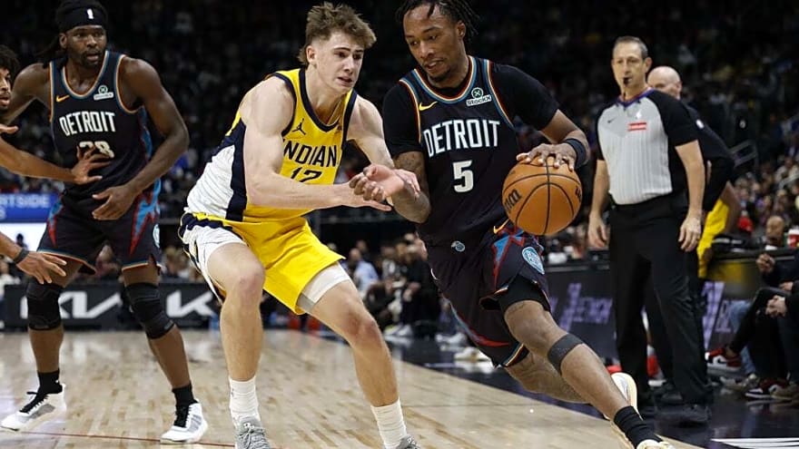Pistons rout depleted Pacers from the jump in dominant victory