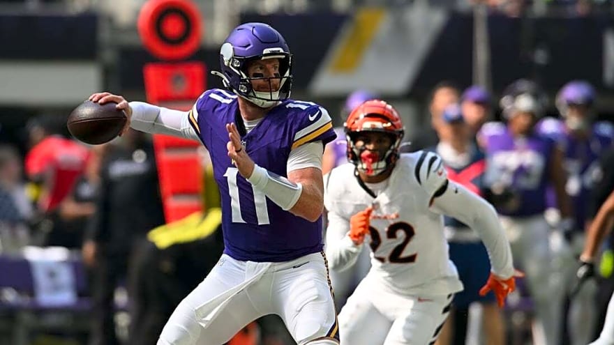 Vikings QB Carson Wentz to start vs. Steelers next week