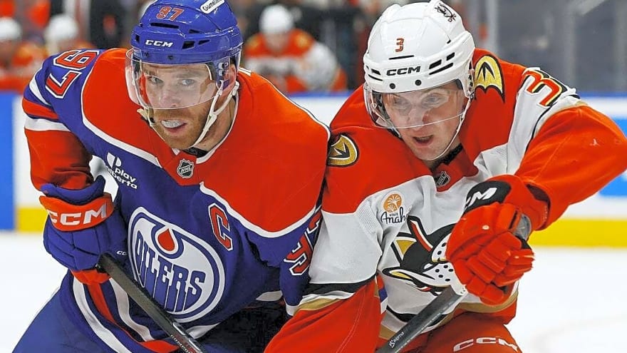 Connor McDavid helps Oilers close gap on Ducks with win
