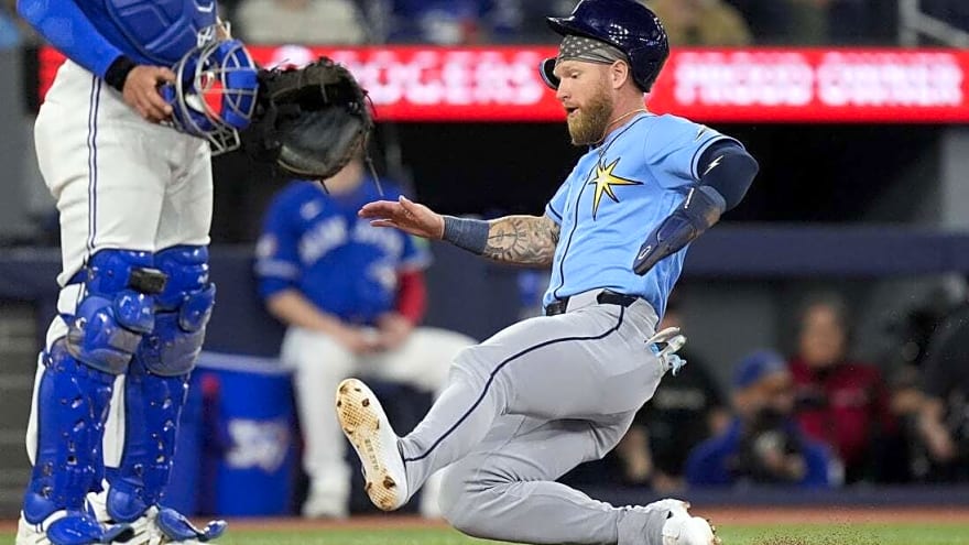 Rays OF Jake Fraley (hernia) lands on 10-day IL