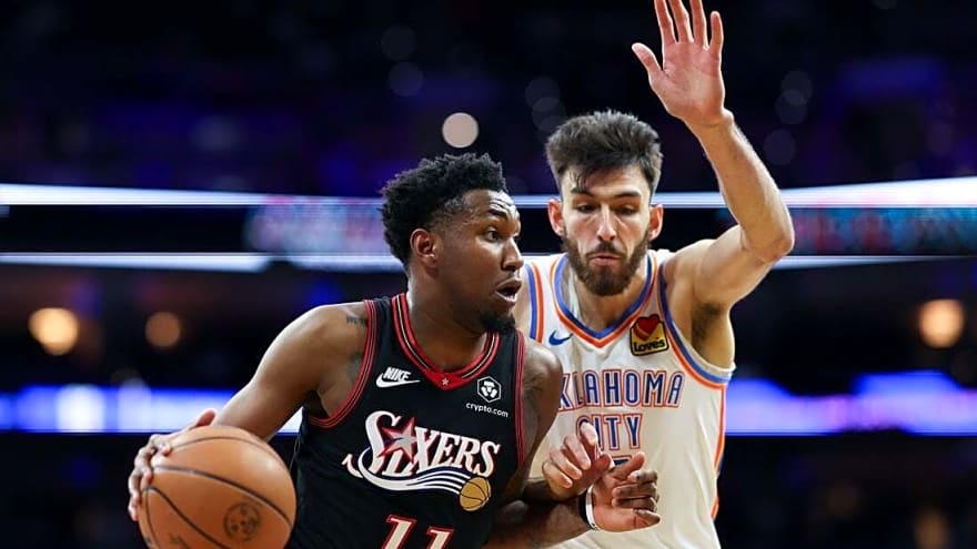 Shai Gilgeous-Alexander, Thunder ease past Sixers, win 12th straight