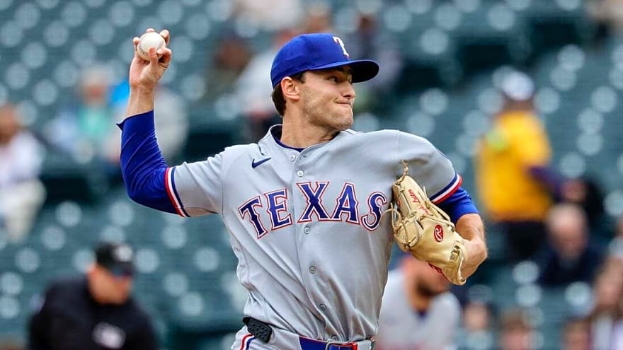 'Rolling' Rangers turn to Jack Leiter in rematch vs. Guardians