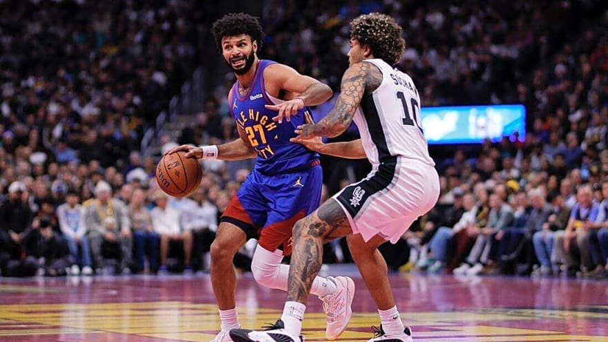 Spurs charge back, down Nuggets to take West Group C