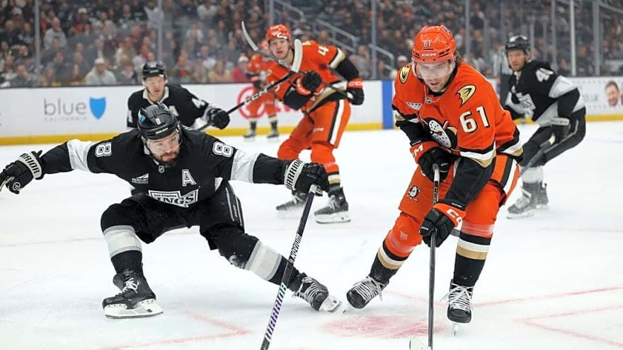 Tim Washe's first goal helps Ducks earn shootout win over Kings