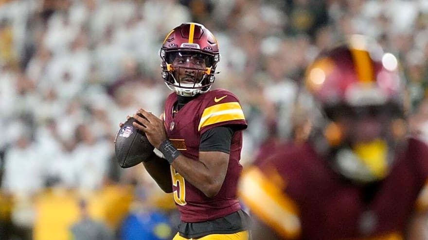 Jayden Daniels&#39; status up in the air as Commanders prep to host Raiders
