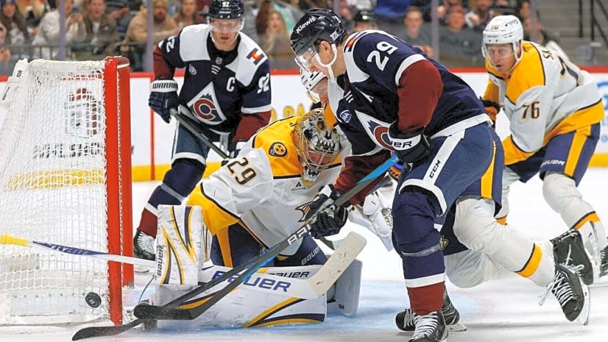 After rare home loss, Avalanche primed for Predators
