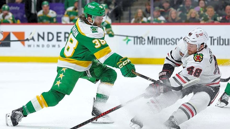 Wild escape 3-goal hole, topple Blackhawks in shootout