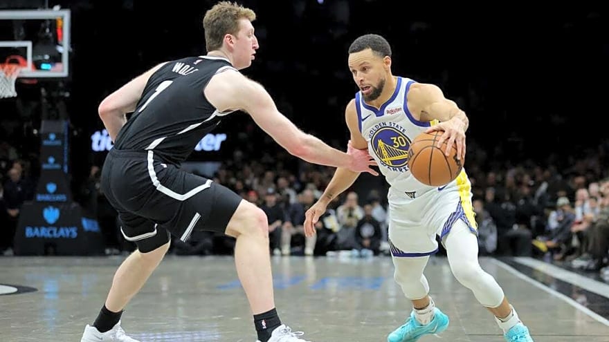 Stephen Curry propels Warriors over Nets