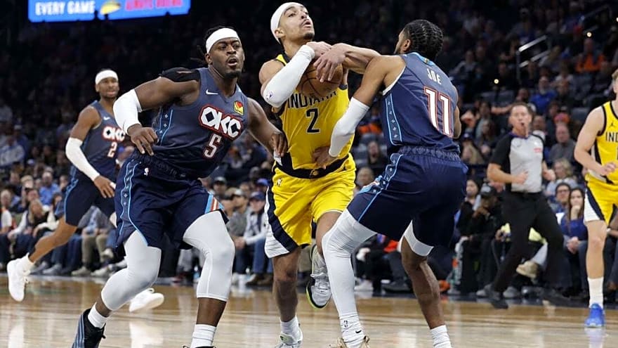 NBA roundup: Andrew Nembhard, Pacers top Thunder in Finals rematch