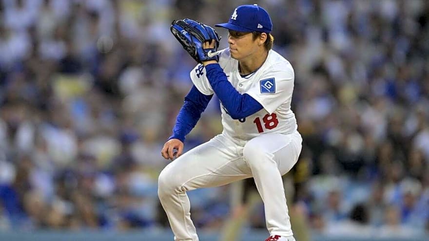 Dodgers turn to Yoshinobu Yamamoto in rematch vs. Rockies