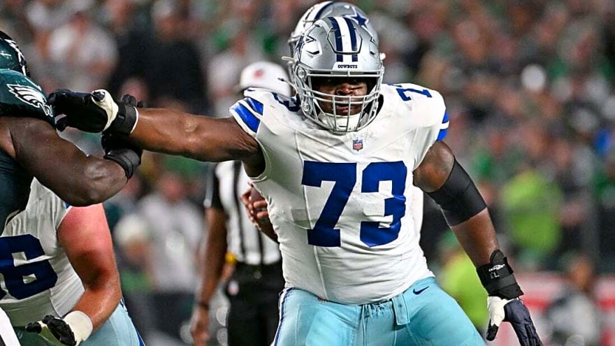 Cowboys&#39; Tyler Smith signs $96M extension, best ever for a guard