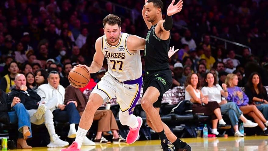 Luka Doncic helps Lakers beat Pelicans for seventh straight win
