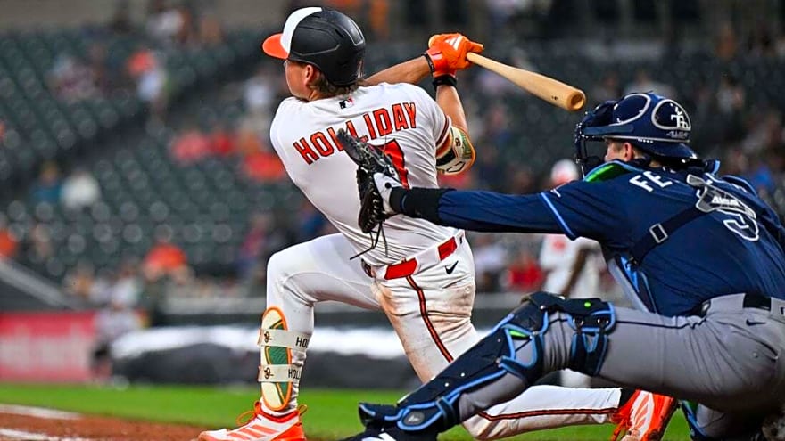 Orioles look to sweep Rays to start long stretch vs. division teams