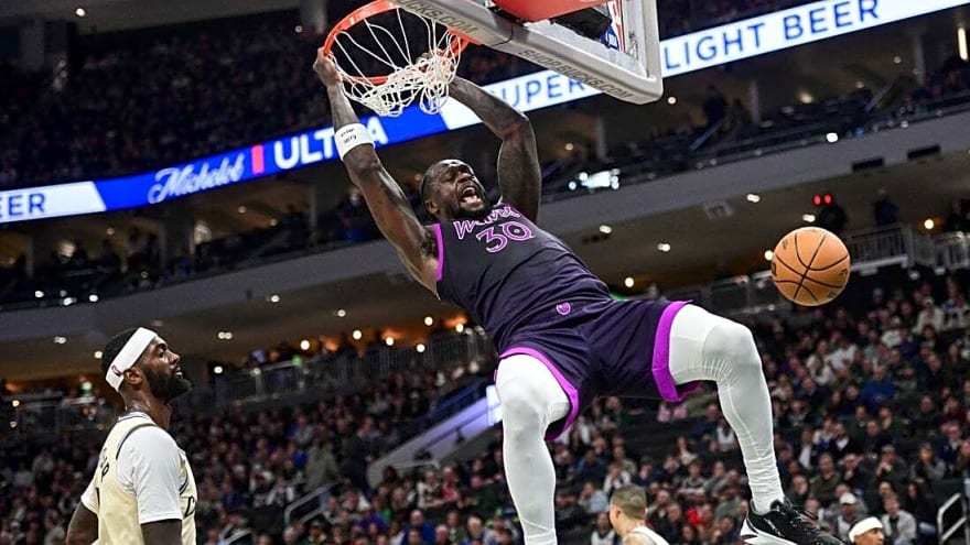 Short-handed Timberwolves make quick work of Bucks