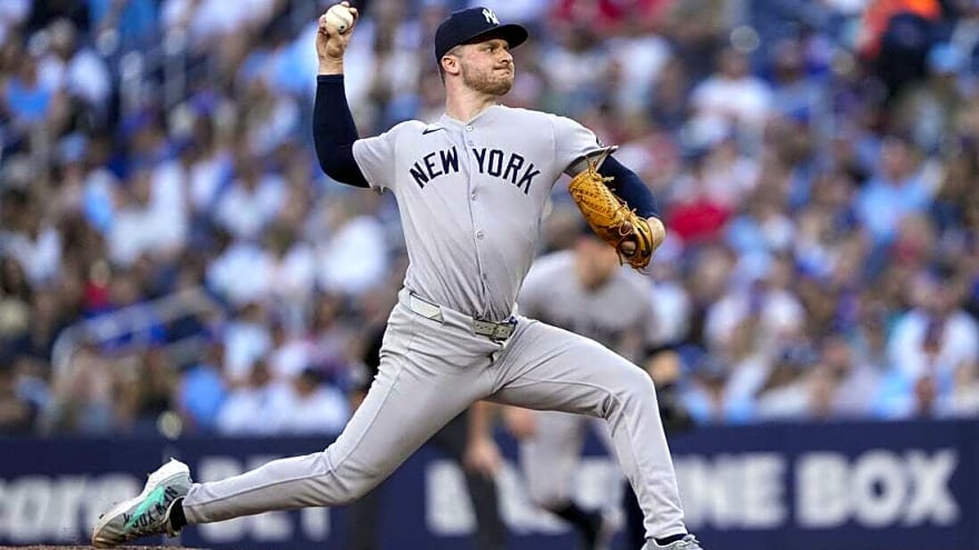 Yankees place RHP Clarke Schmidt (biceps) on IL