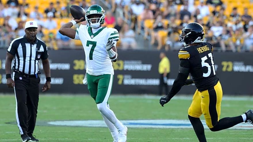 NFL presason roundup: Geno Smith shines as Jets dump Steelers