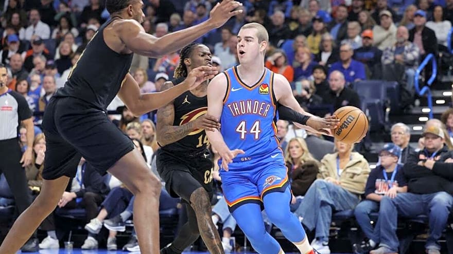 Strong start helps depleted Thunder snap Cavaliers' 7-game win streak
