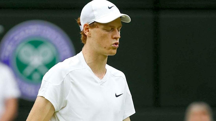No. 7 Lorenzo Musetti out, No. 1 Jannik Sinner breezes at Wimbledon