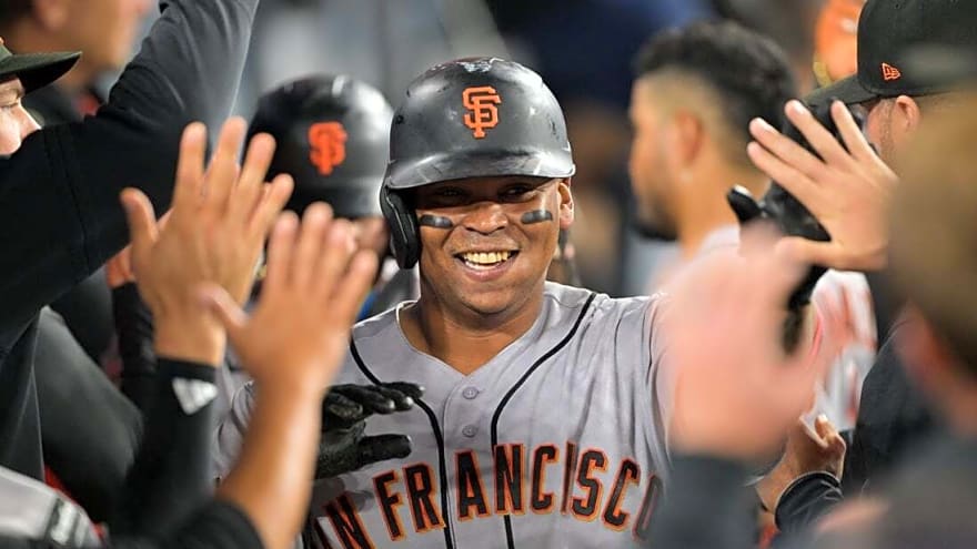 Rafael Devers helps Giants pull away for victory over Dodgers
