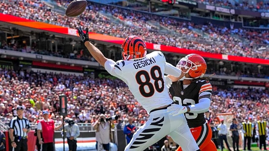 Bengals place TE Mike Gesicki (pectoral) on IR