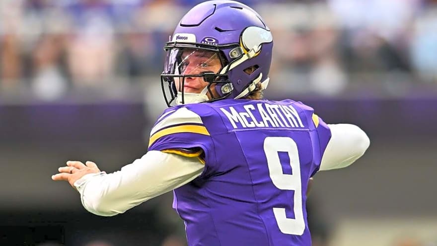 Oddsmakers shrug at Giants adding J.J. McCarthy