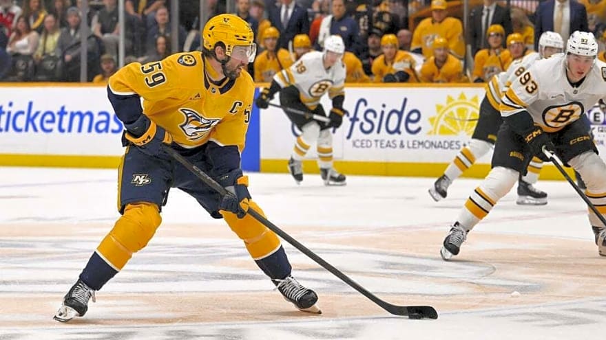Undeterred by deadline deals, Predators vow to push on vs. Kraken