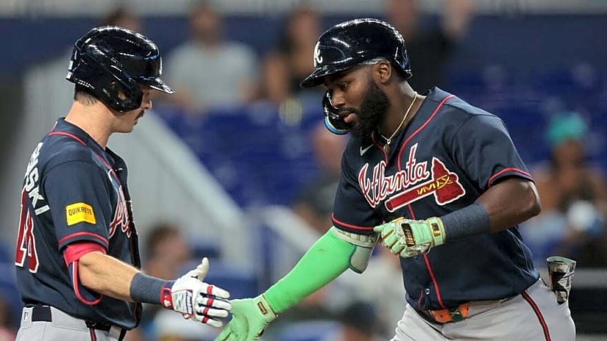 Braves rebound from beatdown, double up Marlins 8-4