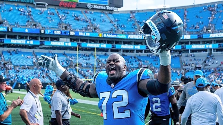 Panthers RT Taylor Moton (blood clot), CB Jaycee Horn (foot) headed to NFI list