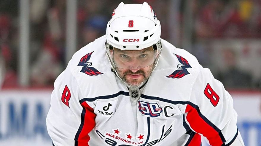 Alex Ovechkin nearing 900 club as Capitals host Canucks